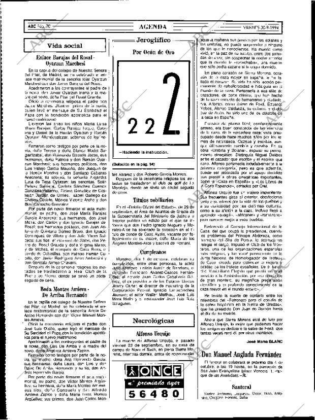 ABC MADRID 30-09-1994 página 70