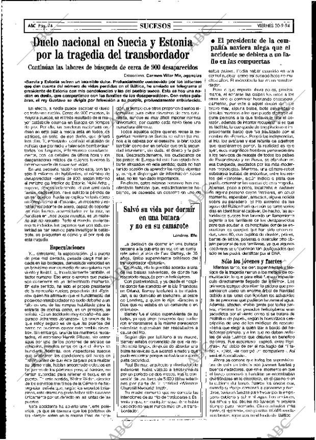 ABC MADRID 30-09-1994 página 74