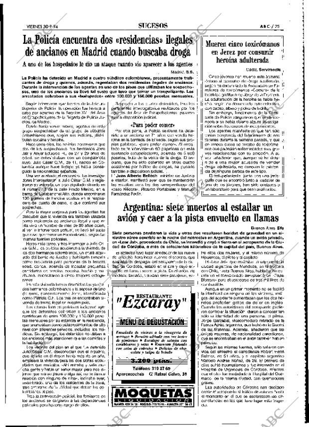 ABC MADRID 30-09-1994 página 75