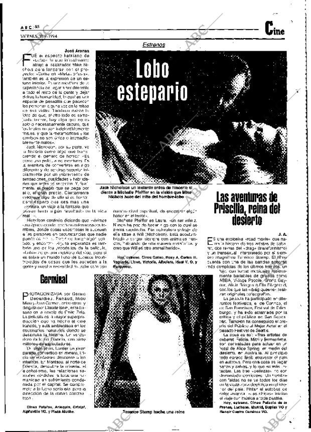ABC MADRID 30-09-1994 página 85
