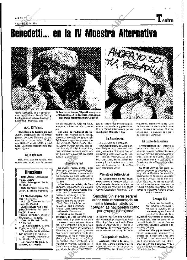 ABC MADRID 30-09-1994 página 87