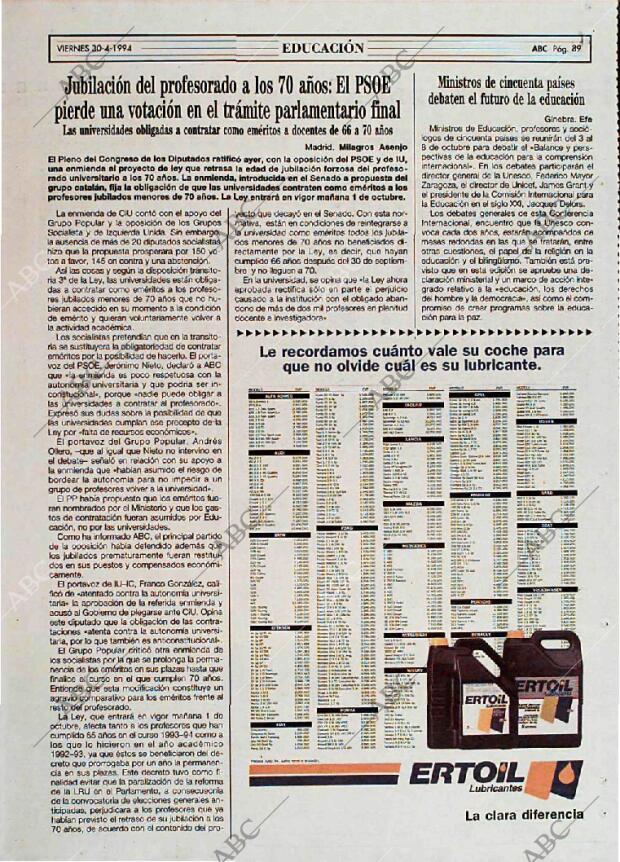 ABC MADRID 30-09-1994 página 89