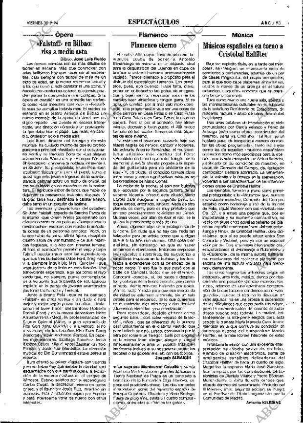 ABC MADRID 30-09-1994 página 93