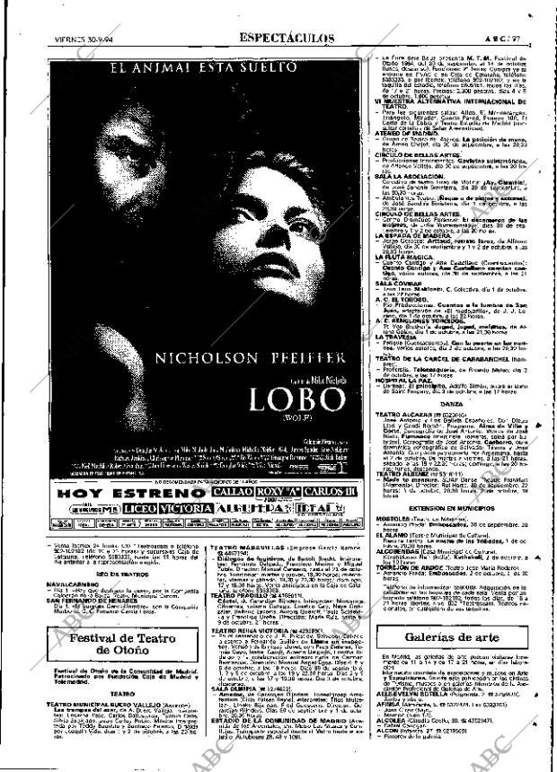 ABC MADRID 30-09-1994 página 97