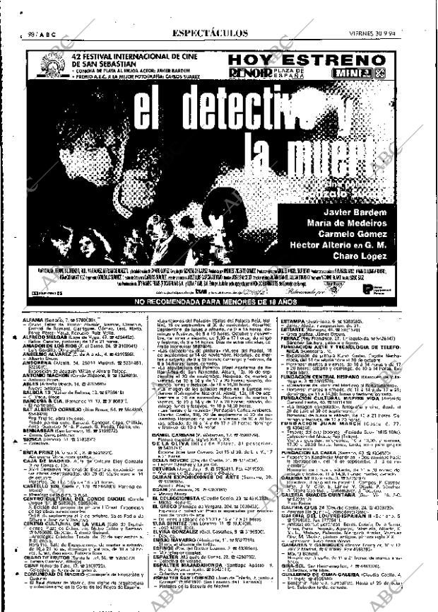 ABC MADRID 30-09-1994 página 98