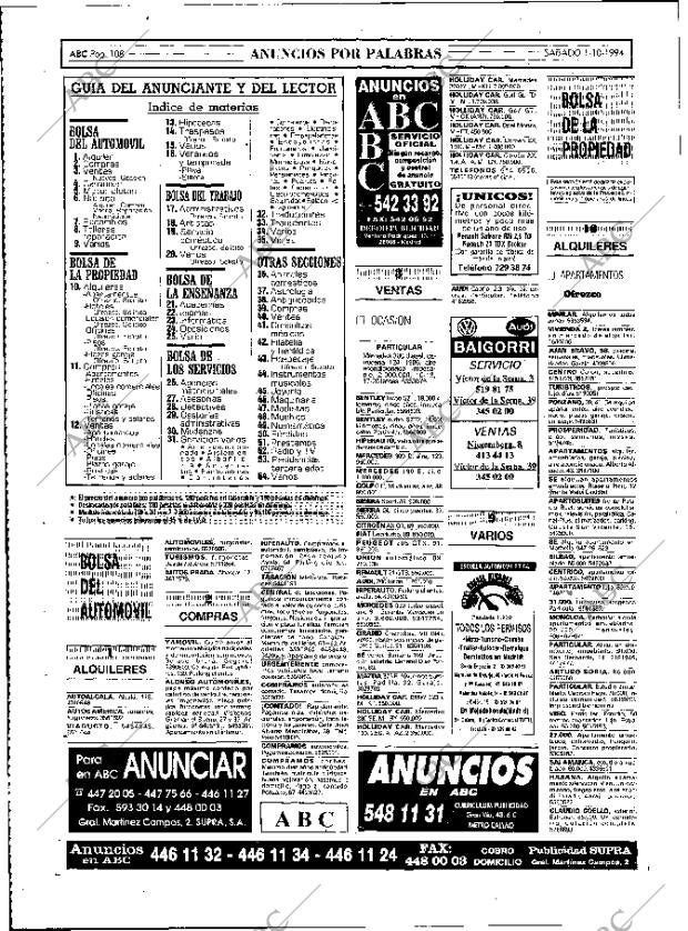 ABC MADRID 01-10-1994 página 108