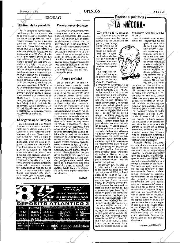 ABC MADRID 01-10-1994 página 23