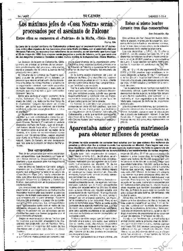 ABC MADRID 01-10-1994 página 84