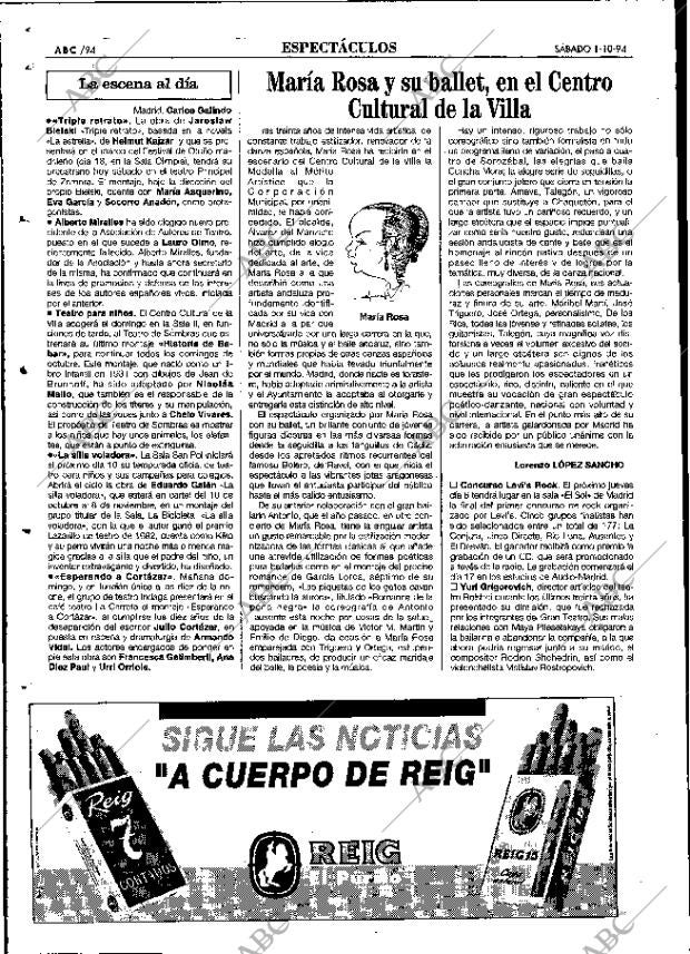 ABC MADRID 01-10-1994 página 94