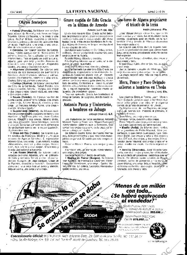 ABC SEVILLA 03-10-1994 página 104