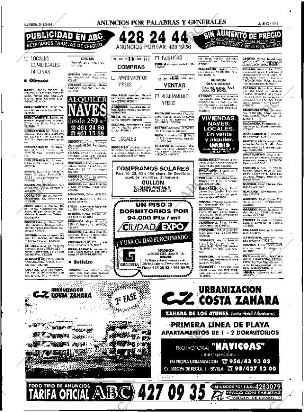 ABC SEVILLA 03-10-1994 página 111