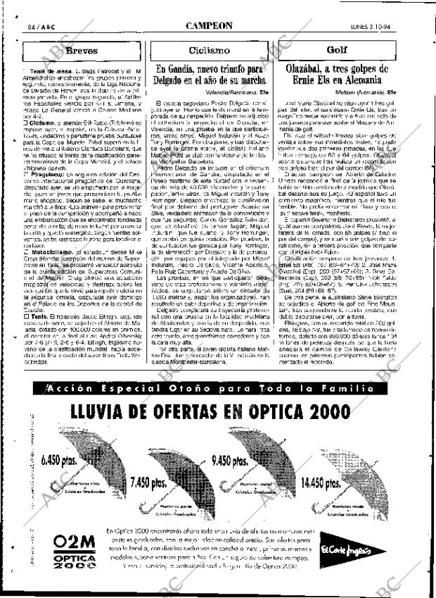 ABC SEVILLA 03-10-1994 página 84