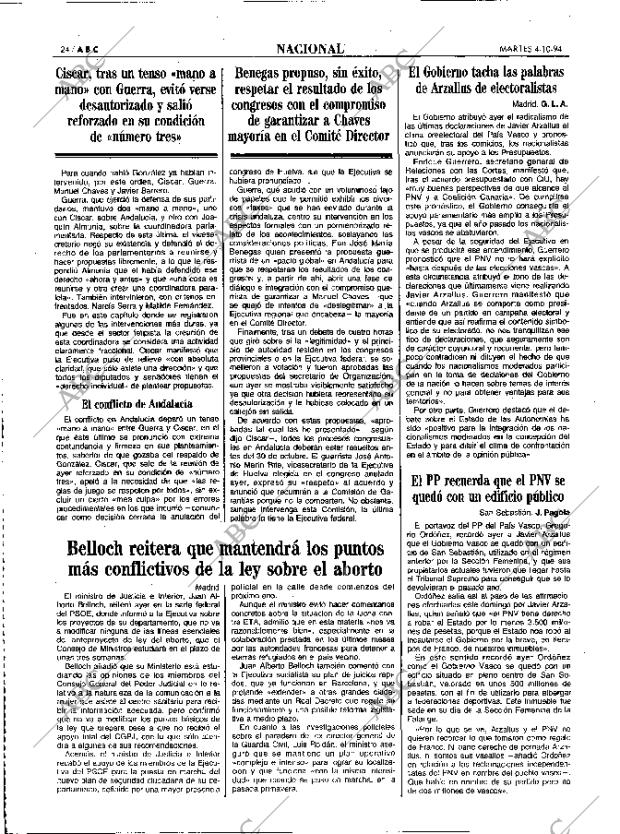 ABC MADRID 04-10-1994 página 24