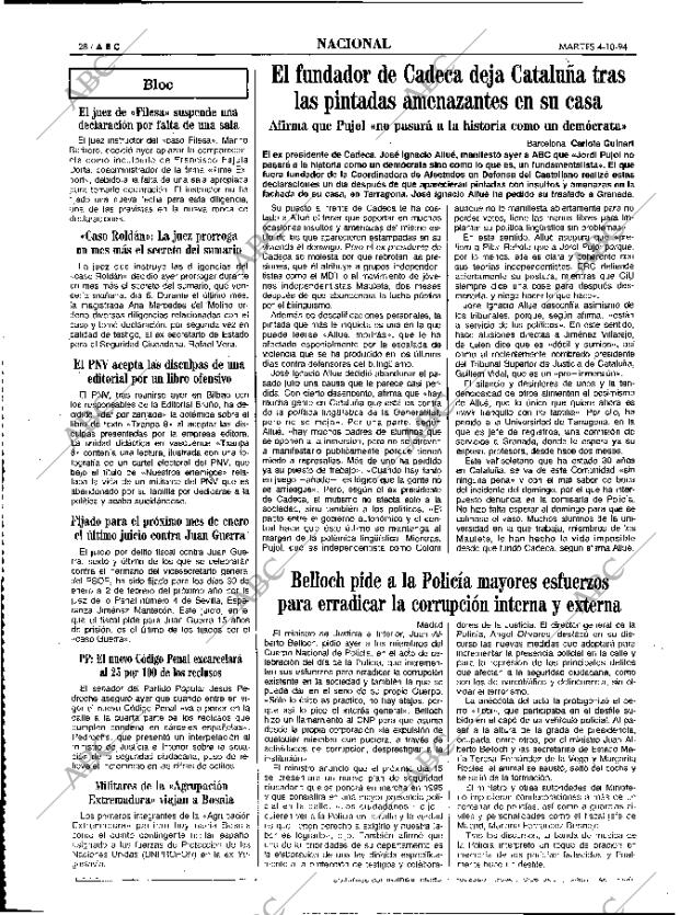 ABC MADRID 04-10-1994 página 28