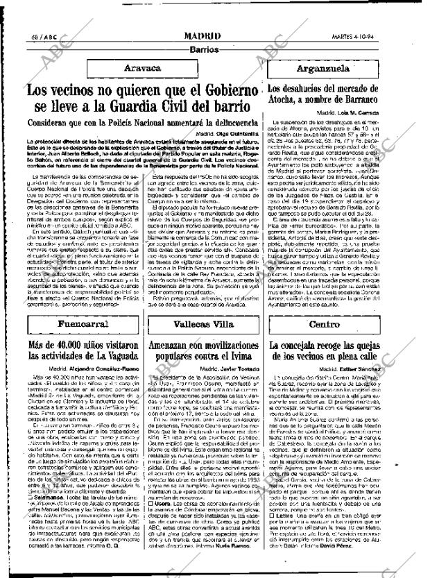 ABC MADRID 04-10-1994 página 68