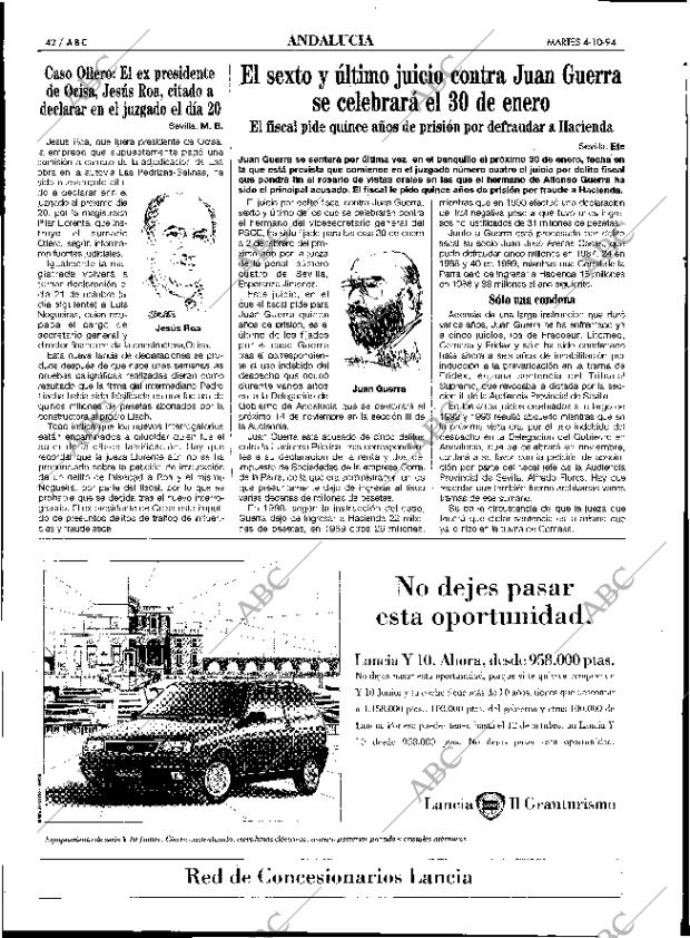 ABC SEVILLA 04-10-1994 página 42