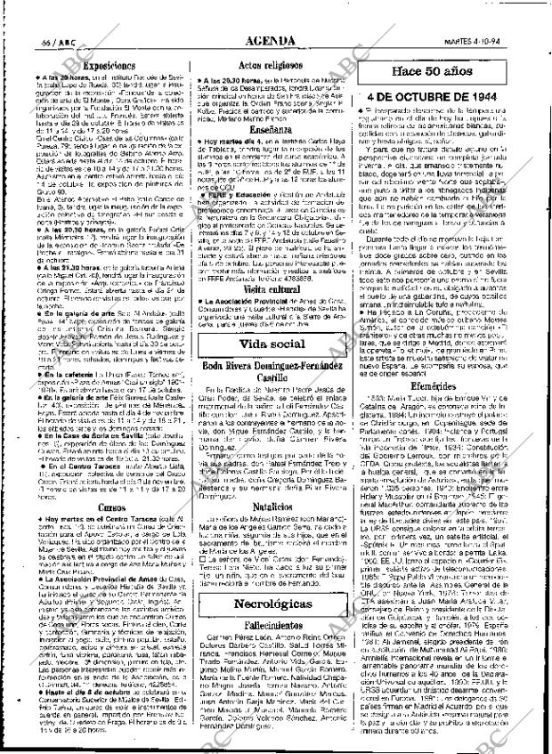ABC SEVILLA 04-10-1994 página 66