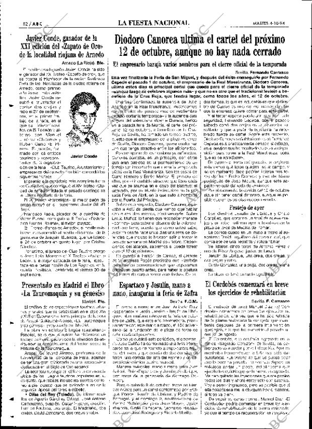 ABC SEVILLA 04-10-1994 página 82