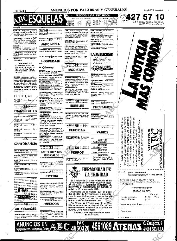 ABC SEVILLA 04-10-1994 página 98