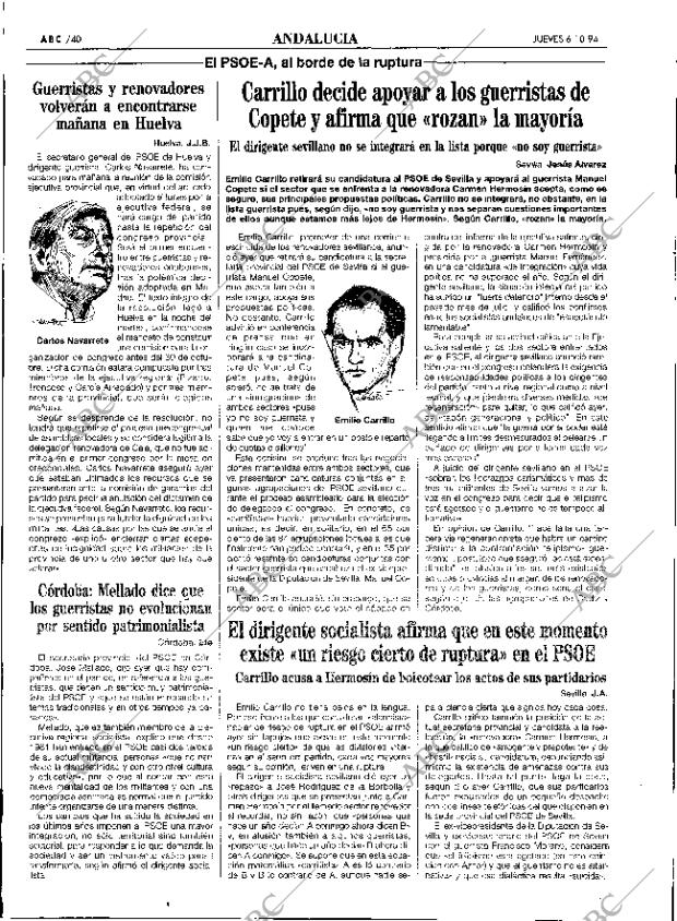 ABC SEVILLA 06-10-1994 página 40