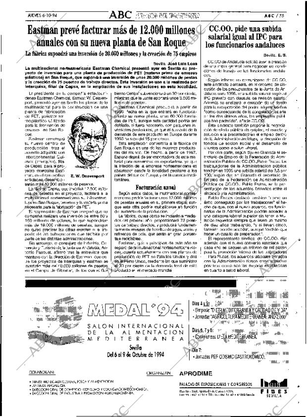 ABC SEVILLA 06-10-1994 página 75