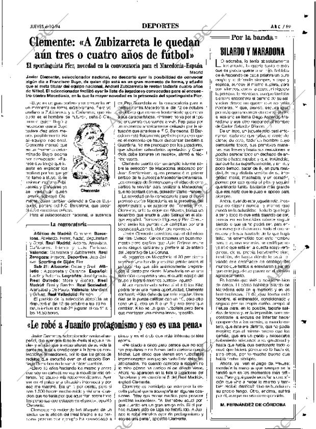 ABC SEVILLA 06-10-1994 página 89