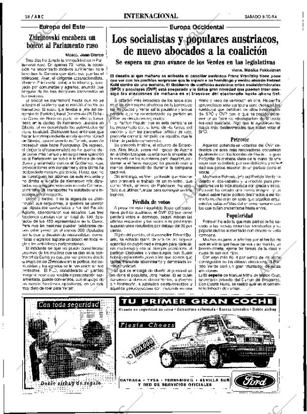 ABC SEVILLA 08-10-1994 página 28