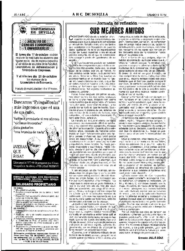 ABC SEVILLA 08-10-1994 página 50