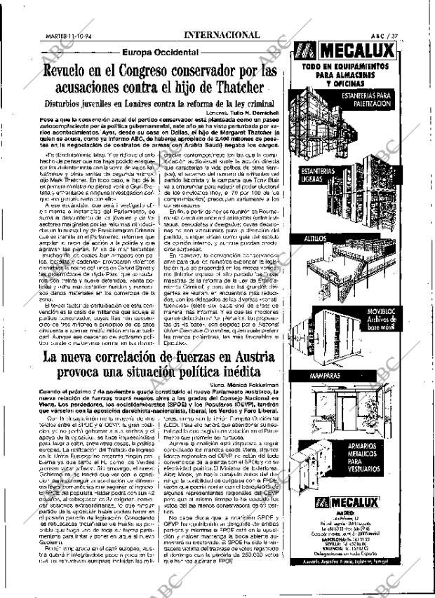 ABC MADRID 11-10-1994 página 37