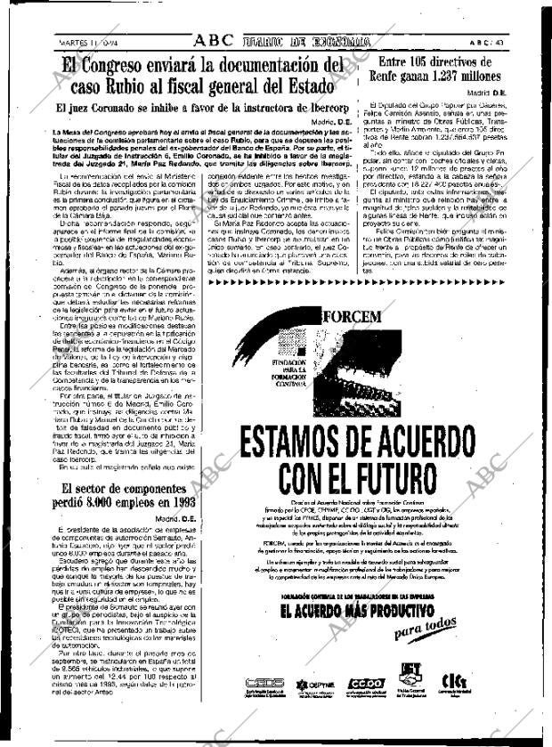 ABC MADRID 11-10-1994 página 43