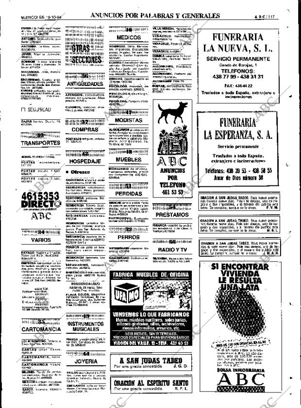 ABC SEVILLA 12-10-1994 página 117