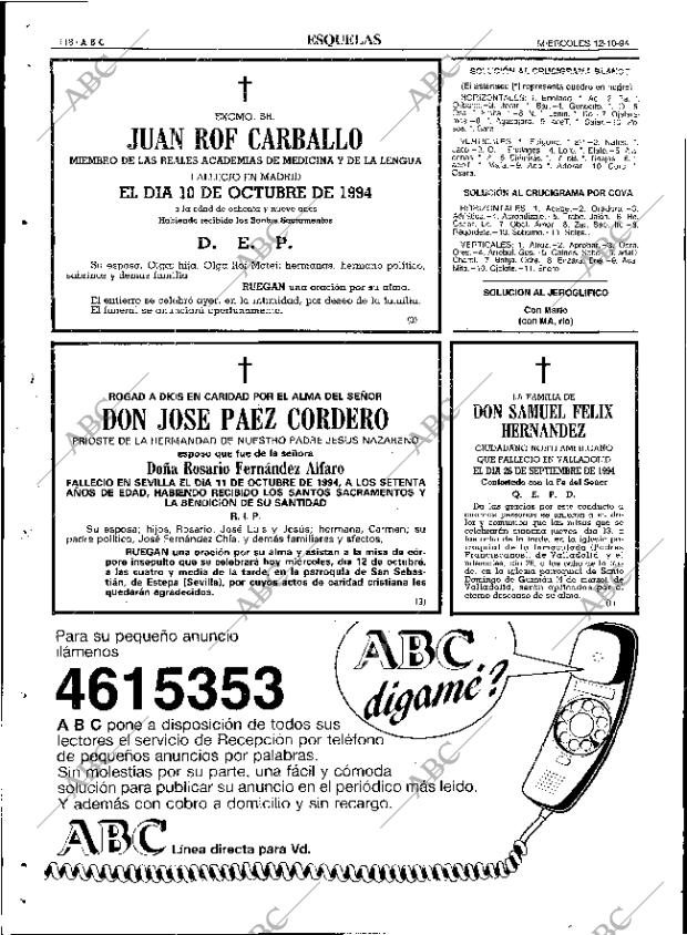 ABC SEVILLA 12-10-1994 página 118
