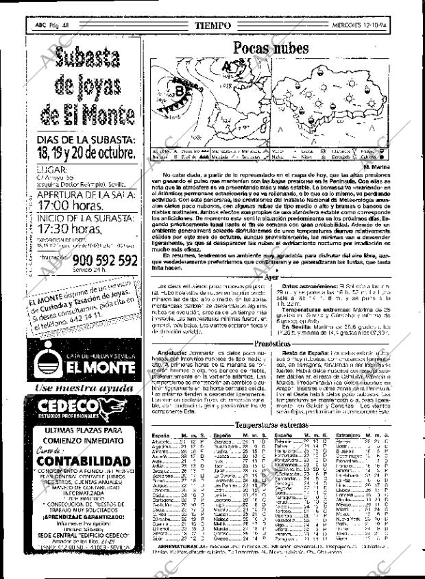 ABC SEVILLA 12-10-1994 página 48