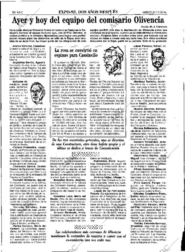 ABC SEVILLA 12-10-1994 página 58