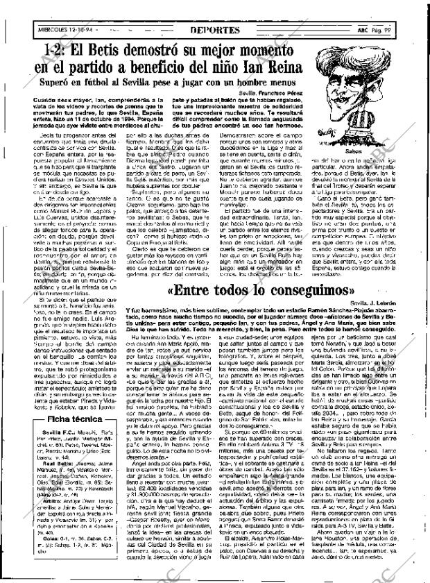 ABC SEVILLA 12-10-1994 página 99