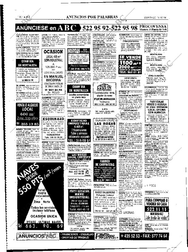 ABC MADRID 16-10-1994 página 130