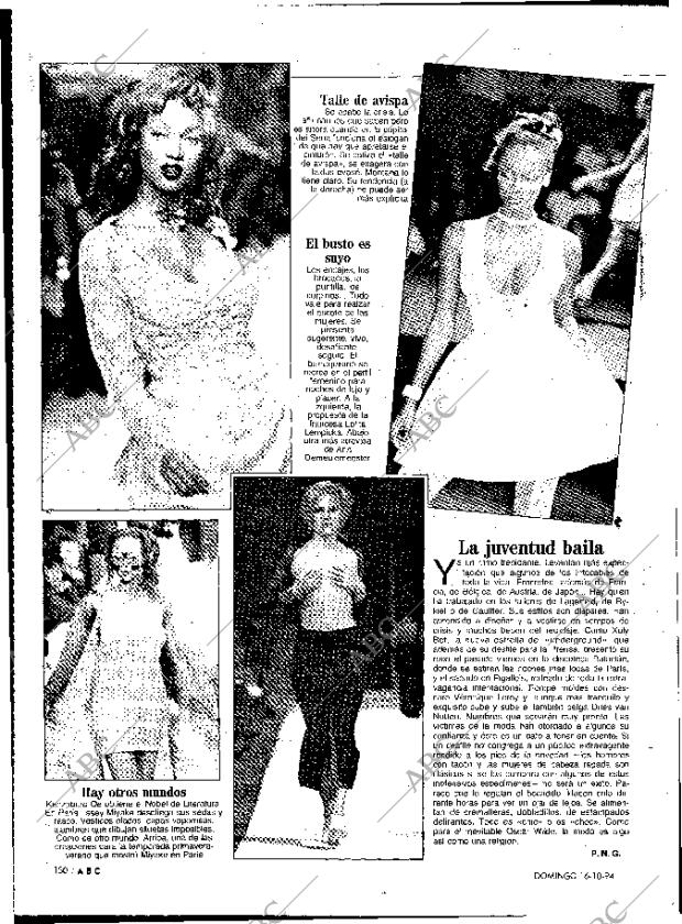 ABC MADRID 16-10-1994 página 150