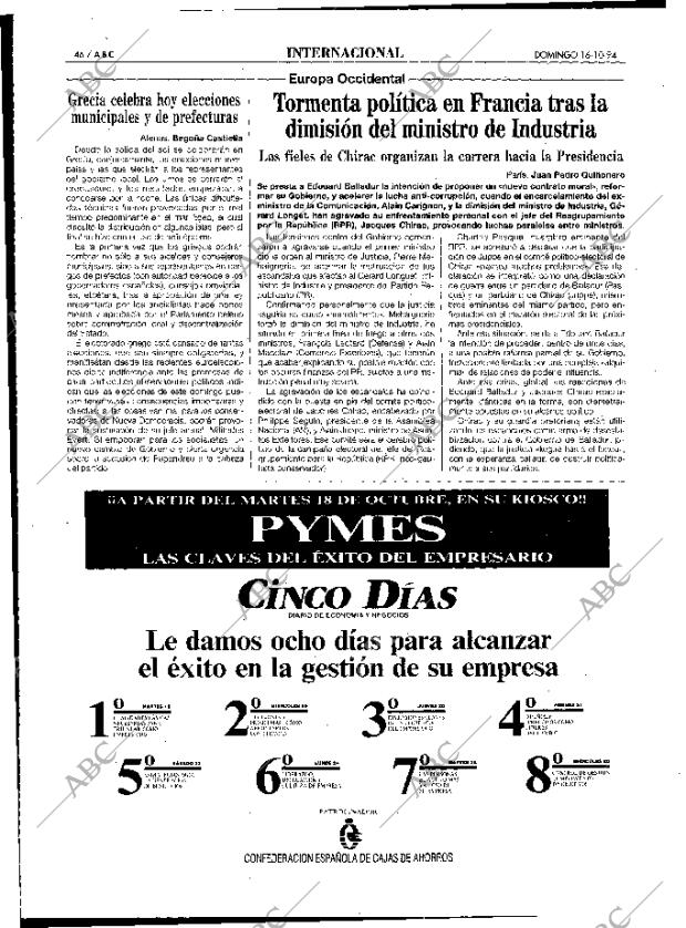 ABC MADRID 16-10-1994 página 46