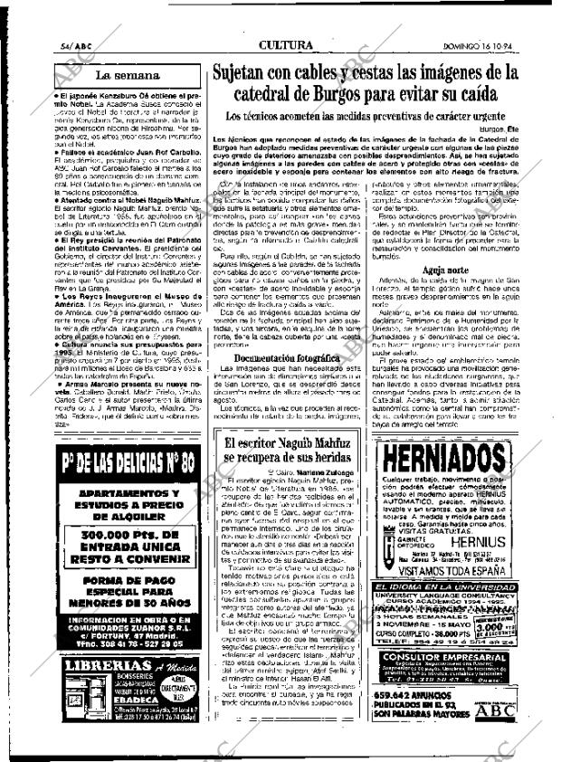 ABC MADRID 16-10-1994 página 54