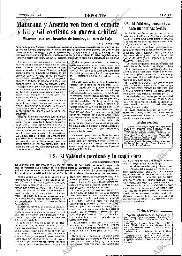 ABC MADRID 16-10-1994 página 97