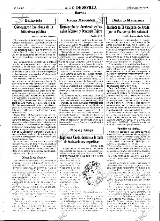 ABC SEVILLA 19-10-1994 página 60