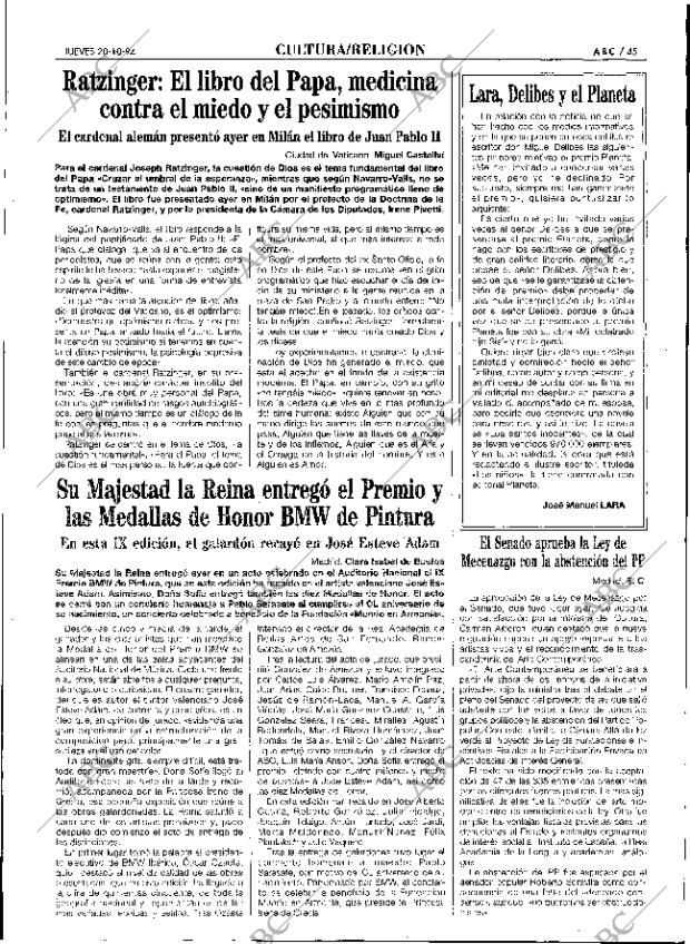 ABC SEVILLA 20-10-1994 página 45