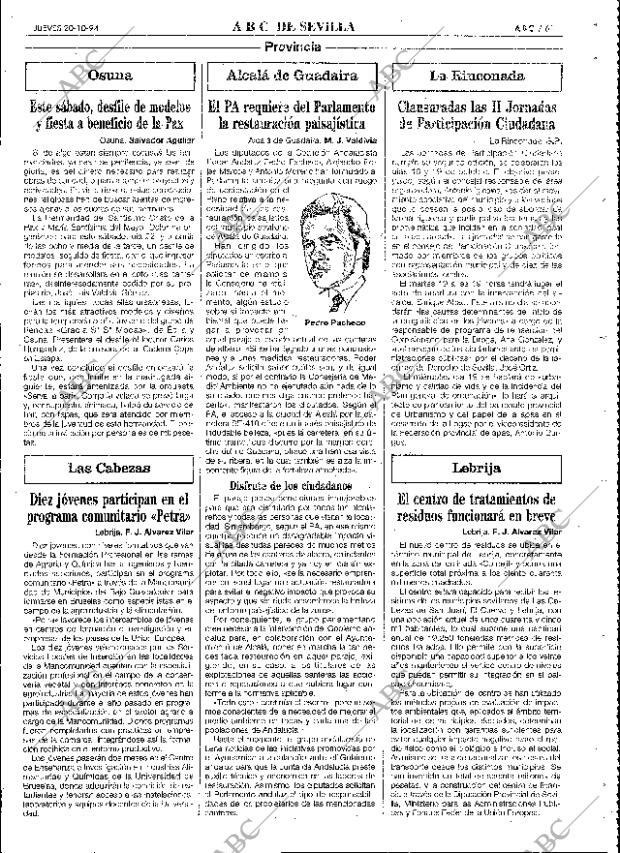 ABC SEVILLA 20-10-1994 página 61