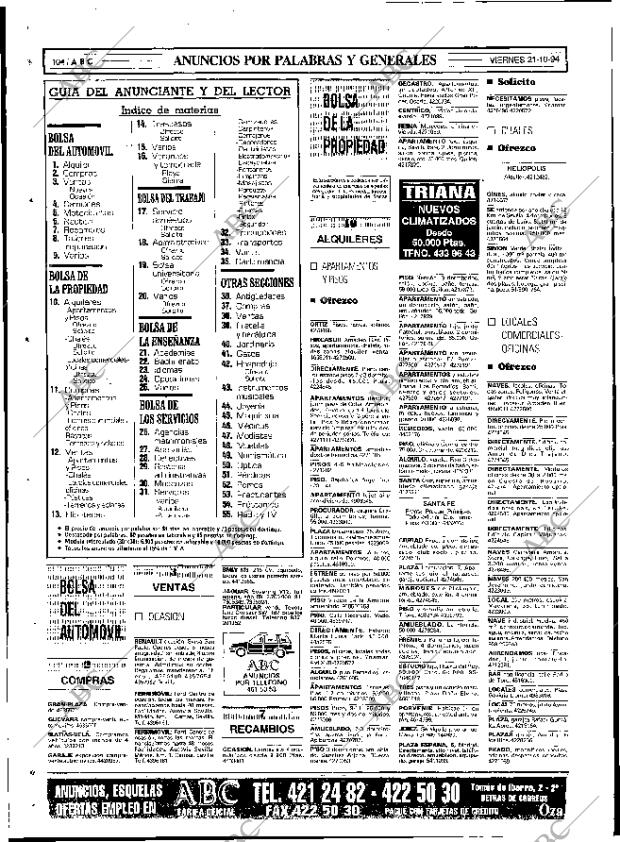 ABC SEVILLA 21-10-1994 página 104