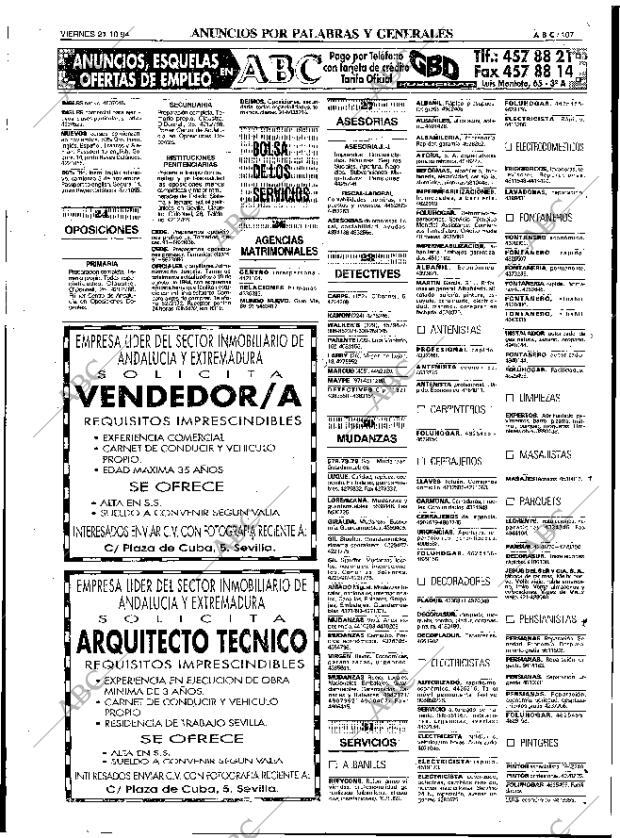 ABC SEVILLA 21-10-1994 página 107