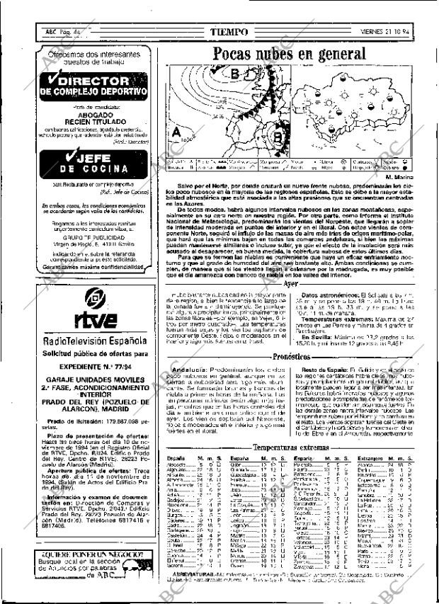 ABC SEVILLA 21-10-1994 página 44