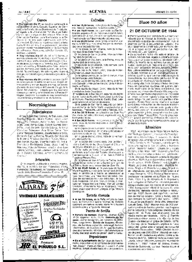 ABC SEVILLA 21-10-1994 página 66