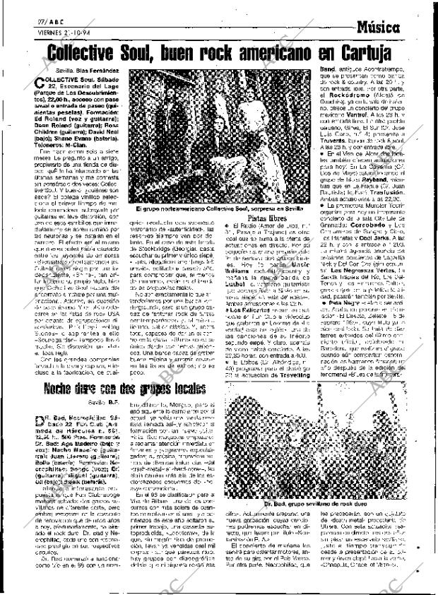 ABC SEVILLA 21-10-1994 página 97