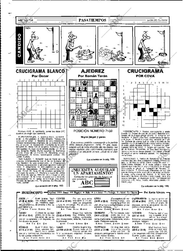 ABC MADRID 22-10-1994 página 124