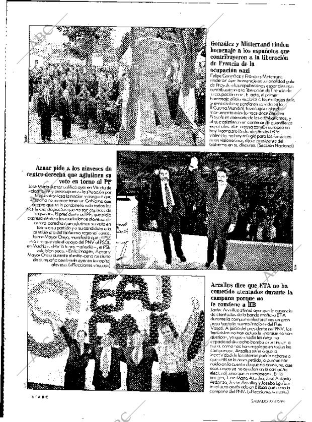 ABC MADRID 22-10-1994 página 6